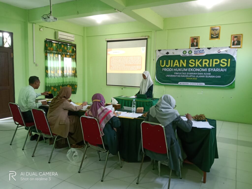 Suasana Ujian Skripsi