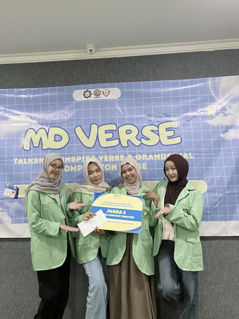 Tim Mahasiswa Prodi Hukum Ekonomi Syariah Unugiri Raih Juara 2 Lomba Content Creative UIN Sunan Ampel Surabaya