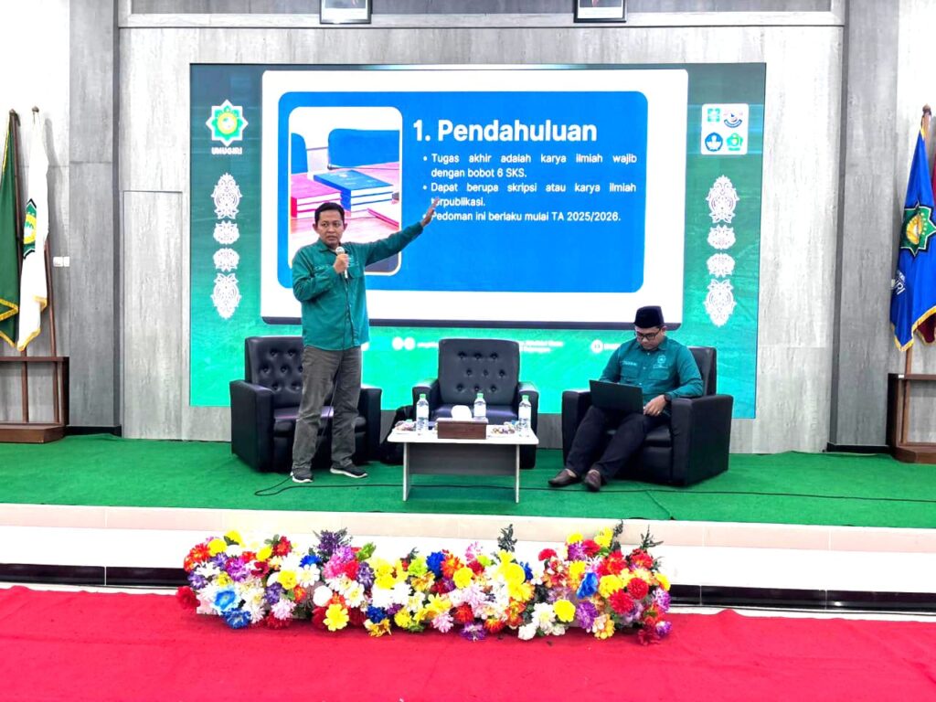 Mahasiswa Tingkat Akhir Prodi HES UNUGIRI Ikuti Pelatihan Penulisan Tugas Akhir dan Penggunaan Aplikasi Mendeley