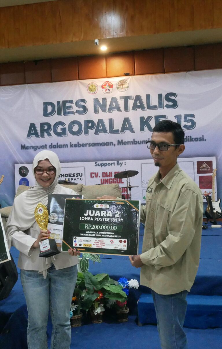 Tekuni Dunia Desain Grafis, Mahasiswa Hukum Ekonomi Syariah Unugiri Torehkan Prestasi di Argopala Competition