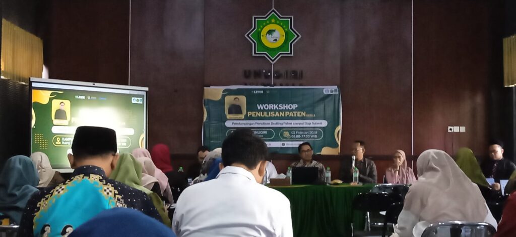 Dosen Prodi Hukum Ekonomi Syariah Ikuti Workshop Penulisan Paten