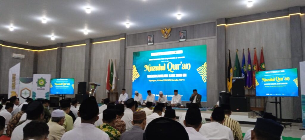 Dosen Prodi Hukum Ekonomi Syariah Ikuti Acara Peringatan Nuzulul Qur'an UNUGIRI Bojonegoro