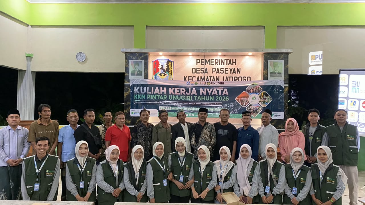KKN di Desa Paseyan, Mahasiswa HES UNUGIRI Belajar Mengabdi dan Beradaptasi Bersama Masyarakat
