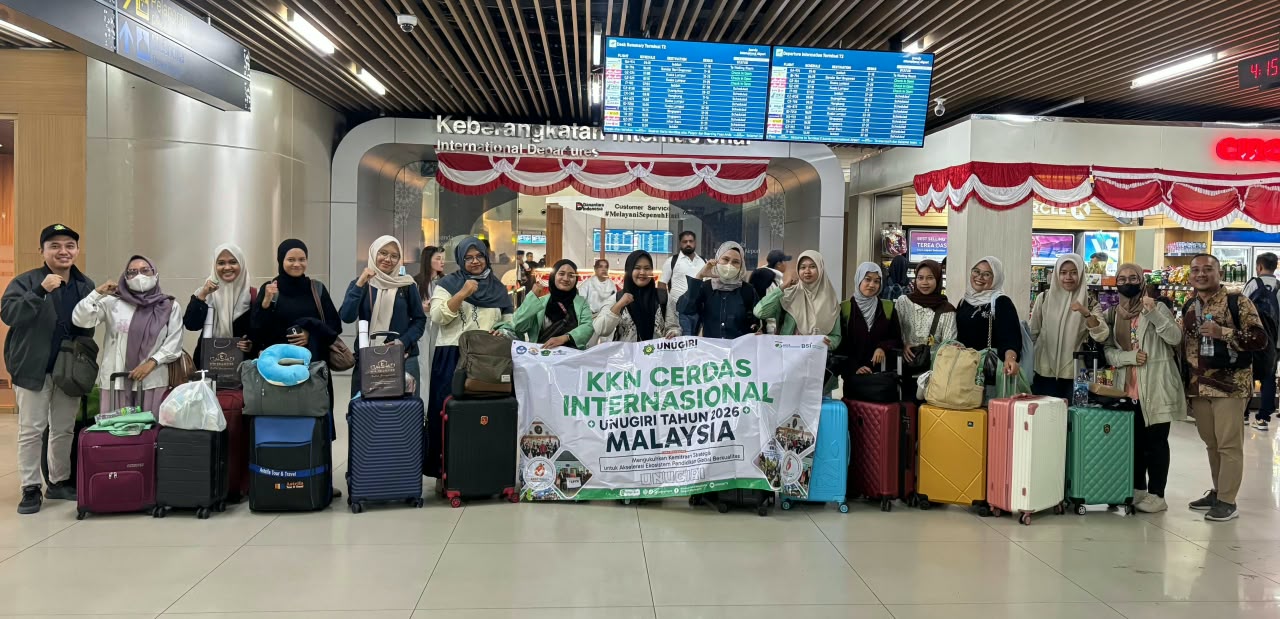 KKN Go Internasional ke Malaysia, Tiga Mahasiswa HES UNUGIRI Siap Bawa Misi Pengabdian dan Budaya