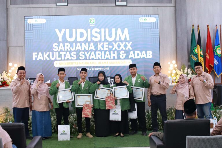 Sejumlah 72 Mahasiswa Prodi Hukum Ekonomi Syariah Ikuti Yudisium Semester Genap T.A 2025/2026
